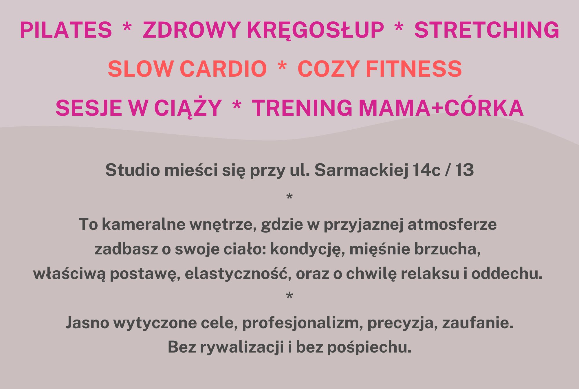 Way Up Studio Pilates Warszawa Wilanów