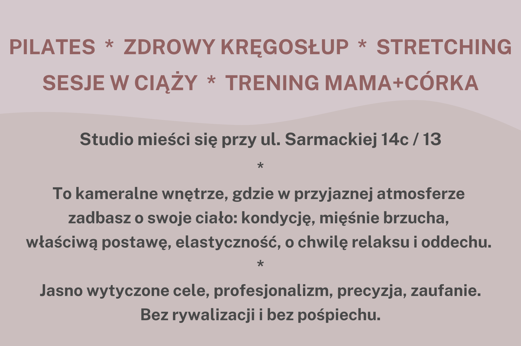 pilates warszawa wilanów